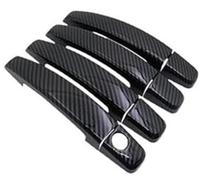 Pizgear Car Exterior Front Left, for Vauxhall, for Corsa S07 2007 2008 2009 2010 2011 2012 2013 2014 Door Handle Cover Trim Set Chromium Styling Exterior Parts Accessories Chrome Car Car Door Handle C