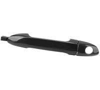 Pizgear car Exterior Handle Trim Cover Set Car Side Door Handle, for Spectra 5 2005-2009 Exterior Outside Outer Replacement Accessories(Black Front Left)