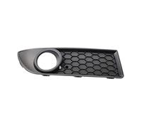 Pizgear Car Fog Light Lamp Cover Bumper Grille, for VW, for POLO, MK4 9N3 2005/2006/2007/2008/2009 Facelift Coche Auto Exterior Parts Front Fog Light Grille(Black 1 Pc Right)