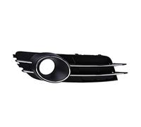 Pizgear Car Fog Lights Grille Cover Bumper Racing Grills, for, A6 C7 Sedan Avant 2011 2012 2013 2014 2015 Pre-facelift Accessories Front Fog Light Grille(Black Right)