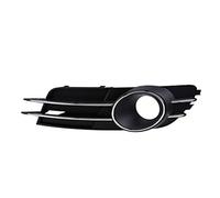 Pizgear Car Fog Lights Grille Cover Bumper Racing Grills, for, A6 C7 Sedan Avant 2011 2012 2013 2014 2015 Pre-facelift Accessories Front Fog Light Grille(Black Left)