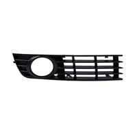 Pizgear Car Fog Lights Grills Cover Front Lower Bumper Grille Styling, for, A4 Sedan 1.8L L4 3.0L V6 2002 2003 2004 Exterior Parts Front Fog Light Grille(Black Right)