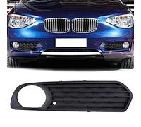 Pizgear Car Front Bumper Fog Light Lamp Trim Cover Grilles Grill, for, 1-Series F20 F21 3 5 Door 2011-2015 Pre-facelift Exterior Parts Front Fog Light Grille(Black 1 Pc Left)