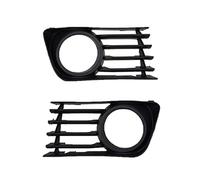Pizgear Car Front Bumper Fog Lights Grilles Cover Hole Grille Accessories, for Toyota, Prius NHW20 2004-2009 Replacement Exterior Parts Front Fog Light Grille(Black 1 Pair)