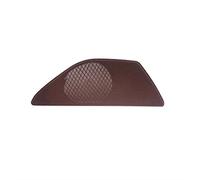 Pizgear Car Front Door Speaker Cover Decorative Panel Protect Left Right Stereo Horn Replacement Trim, for BMW, F10 F11 5 Series Car Speaker Trim(Brown left)