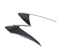 Pizgear Car Headlight Eyebrow Decorative Cover Sticker Trim ABS Carbon Fiber, for Subaru XV 2012 2013 2014 2015 2016 Headlight Tint Sticker