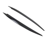Pizgear Car Headlight Eyebrow Eyelid Cover Trim ABS Carbon Fiber Eye catching, for, for VW, for, for Golf, 7 VII GTI GTD R MK7 2013-2017 Headlight Eyebrow Cover(Carbon Fiber look)