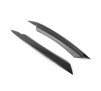 Pizgear Car Headlight Eyebrows Lamp Cover Eyelid Cover Trim w/Sticker, for VW, for Passat,for B7 2010 2011 2012 2013 2014, Carbon fiber Styling Headlight Tint Sticker