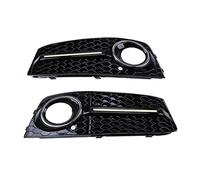 Pizgear Car LED DRL Daytime Running Light Front Fog Light Cover DRL LED Grille, for, A4/B8 2007-2011 Pre-facelift Front Fog Light Grille