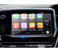 Pizgear Car Navigation Touch Display Tempered Glass Screen Protector, for 2008/208 7Inch 2016 2017 2018 Auto Protective Sticker Navigation Screen Protector