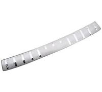 Pizgear Car Rear Bumper Protector Sill Stainless Steel Trunk Rear Guard Tread Plate Trim Accessories, for VW, for T-cross Rubber Rear Bumper Guard
