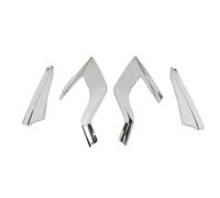 Pizgear Car Rear Tail Light Eyebrow Cover Trim Rear Brake Lamp Strip Exterior Accessories, for, for Toyota, for, for RAV4, for RAV 4 XA50 2019-2021 2022 2023 Headlight Tint Sticker(Silver)