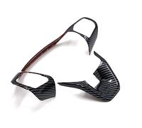 Pizgear Car Styling Interior Steering Wheel Cover Trim Sticker Accessories, For Ford, For Focus, For Kuga Escape 2018 2020, For Fiesta MK8, For Bronco ABS Steering Wheel Trim(Style B 2pcs)