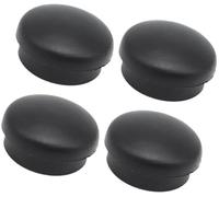 Pizgear Car Windscreen Wiper for Blade Front Arm Nut Cap Bolt Rocker Cover, for Amarok, for Beetle, for Bora, for A4, for Jetta, for A5 car wiper base cover trim, vehicle windshield wipe(BLACK 4pc)