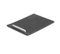 Pizgear Carbon Fiber Interior Car Sliding Shutters Cup Holder Roller Blind Cover Replacement, for VW, for Passat B6 B7 CC 3CD857503 Center Console Cup Holder Cover(Black)