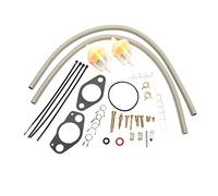 Pizgear Carburetor Repair Kit 2500 2510 2520 Replace OEM Part Number 15003-2509 11009-2024 49121-2185 16030-2067 49123-2065 Carburetor Repair Gasket