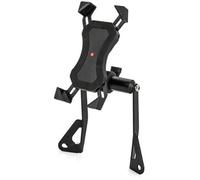 Pizgear Detachable Phone Holder, for MOTO, for GUZZI V85 TT V85TT 2019-2020 Motorcycle Windshield Stand Holder Phone Mobile Phone GPS Navigation Plate Bracket Motorcycle Phone Mount(BLACK C)