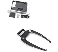 Pizgear Detachable Phone Holder, for NMAX 155, for NMAX 125 2015-2020 Motorcycle GPS Phone Navigation Bracket USB Charging Port Holder Mount Motorcycle Phone Mount(BLACK B 22mm)