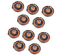 Pizgear Engine Valve Cover, for, E81 E82 E84 E85 E87 E88 E90 E91, 3/10Pcs Cylinder Head 11127555212 Pcv Valve Cover(Black 10 Pcs)