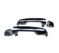 Pizgear Exterior Door Handle Front Rear Left Right 69210-60100, for Land Cruiser, for 4Runner, for Lexus, GX460 2008-2018 69210-60100-C0 Car Interior Door Handle(Black Rear Left and Right)