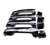 Pizgear Exterior Door Handle Front Rear Left Right 69210-60100, for Land Cruiser, for 4Runner, for Lexus, GX460 2008-2018 69210-60100-C0 Car Interior Door Handle(Black A Set 4 Pcs)