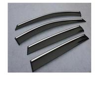 Pizgear For, A Class W176 2013 2014 2015 2016 Window Wind Deflector Visor Rain/Sun Guard Vent Car Accessories Stickers Car Door Sun Deflector