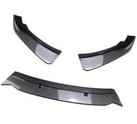 Pizgear For BMW, F20 F21 116i 118i 120i 1 Series 2011-2019 Car Front Bumper Lip Spoiler Splitter PP Canard Lip Splitter Spoiler Front Spoiler(BLACK Carbon Black)