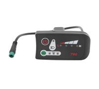 Pizgear For Electric Bike LED Display Control Panel Electric Bike Display Wire And Interface 22.2mm Handlebars Modification Electric Scooter Controller(24V)