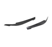 Pizgear For G30 530i 540i M550i 2017-2023 Carbon Fiber Front Headlight Lamp Eyebrow Trim Hoods Stick Exterior Parts Headlight Sticker