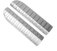 Pizgear For Land, for Rover, for Range, for Rover, Sport 2014 2015 2016 2017 2018 Car Rear Bumper Protector Inner Cover Trim Accessories Rubber Rear Bumper Guard(Silver)