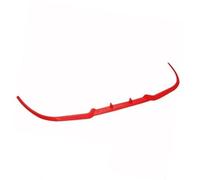 Pizgear For Megane 2 MK2 Front Spoiler Front Bumper Lip Spoiler Lip 3pcs Car Protector Tuning Exterior Parts Spoiler Front Spoiler(BLACK Red)