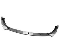 Pizgear For Mercedes-Benz, C-Class Later W205 C205 S205 2019-2021, for AMG Car Front Bumper Spoiler Front Lip Splitter Spoiler Front Spoiler(BLACK Carbon Black)