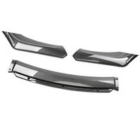 Pizgear For Subaru, Car Front Bumper Lip Spoiler Body Kit Decorative Bumper Canard Lip Splitter Sedan Width Below 176cm Spoiler Front Spoiler(BLACK Carbon Black)
