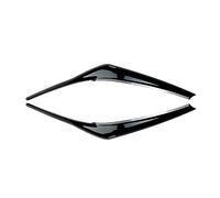 Pizgear For Toyota, for Camry XV70 LE XLE SE XSE Hybrid 2018-2022 2pcs ABS Gloss Black Headlight Eyelid Eye Lid Cover Eyebrows Sticker Tuning Headlight Tint Sticker(Glossy Black)