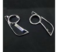 Pizgear For TOYOTA, for Highlander 2018, Chrome Front Fog Light Lamp Cover Frame Trim Car Sticker Styling 2pcs Car-Styling Accessories Fog Light Cover