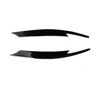 Pizgear for Toyota, for Subaru Impreza WRX 10 2008 2009 2010 2011 Car Cover Trim Accessories 2pcs Gloss Black Headlight Eyelids Eyebrows Headlight Tint Sticker