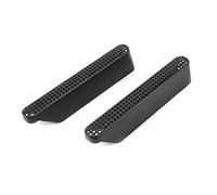 Pizgear For VOLVO, XC90 XC60 V60 S60 S90 2PCS Car Under Seat Air Outlet Cover Net Rear Back Flow Vent Grille Protection Anti-Dust Car Interior Hvac Vent Guard(Black FOR XC60 2018-2023)