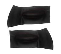 Pizgear For VW, for Beetle, 1998 1999 2000 2001 2002 2003 2004 2005-2010 Car Interior Trim Microfiber Leather Front Door Armrest Panel Cover Car Door Panel(Black-red)