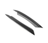 Pizgear For VW, for Passa, fort B7 Car Headlight Eyebrows Lamp Cover Eyelid Cover Trim w/Sticker 2010 2011 2012 2013 2014 Carbon fiber Styling Headlight Tint Sticker