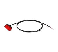 Pizgear Four-hole Screw Mudguard Electric Scooter 4 Screw Fender Applicable Accessories Rear Fender Tail Light Screws Rubber Cap Skateboard Mudguard(Rear light)