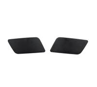 Pizgear Front Bumper Headlight Headlamp Washer Nozzle Jet Cap Cover, for Audi, Q3 2012 2013 2014 2015 2016 2017 2018 8U0955275 8U0955276 Headlamp Washer Cap(Black SET 16-18)