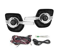 Pizgear Front Fog Lamp, for Chevrolet Equinox 2010 2011 2012 2013 2014 2015 Halogen LED DRL Daytime Running Lights And Wires 12V Fog Lamp Car Fog Light Assembly