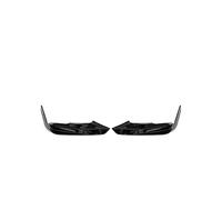 Pizgear Front Fog Lamp Frame, for, F30 F31 M Sport 2012-2019 Air Knife Decorative Trim Grille Bezel Cover Carbon Fiber Pattern Front Fog Light Grille(Black Gloss Black)