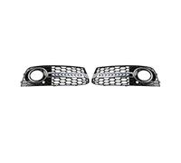 Pizgear Front Grill Vent Grille Cover Kit Auto Exterior Parts, for, A4B8 2009-2011 Turn Signal Left Right Grille Cover Kit Front Fog Light Grille
