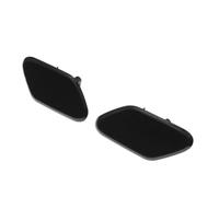 Pizgear Front Headlight Washer Nozzle Sprayer Jet Cover Cap for CRV CR-V Euro 2012-2017 76886-T1G-E010-M4 76881-T1G-E010-M4 SUV Cargo Privacy Shield(Black Set)