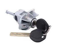 Pizgear Front Left Door Lock Barrel Cylinder with 2 Keys, for 3 Series E46 316i 320ci 318ci 330ci 320cd 330cd 1998-2007 Car Door Lock Actuator