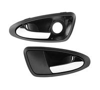 Pizgear Front Left Right Car Interior Inside Inner Door Handle, for Seat, Ibiza 6J1837113A 6J1837114A 2009-2012 Auto Accessories Car Interior Door Handle Replacement(Kit)