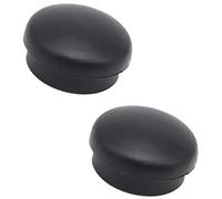 Pizgear Front Windscreen Window Windshield Wiper Arm Nut Cap Bolt Rocker Cover, for Skoda, for Yeti 5L 2010-2013 car wiper base cover trim, vehicle windshield wipe(BLACK 2Pc)