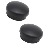 Pizgear Front Windscreen Wiper Arm Nut Cap Bolt Rocker Cover, for A1 8X 2010-2018 955203005 133955435 car wiper base cover trim, vehicle windshield wipe(BLACK 2Pc)