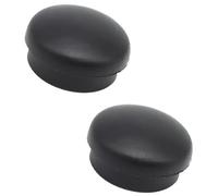 Pizgear Front Windshield Wiper Arm Nut Cap Bolt Rocker Cover, for Seat, for Altea 2004-2015 car wiper base cover trim, vehicle windshield wipe(BLACK 2Pc)